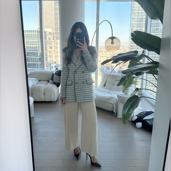 Zara textured tweed blazer XS - Picture 3 of 6